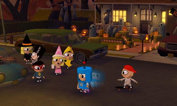 The robots dash ability is perfect for scooting around the suburbs in search of candy